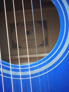 Б/у Акустическая гитара Alfabeto wg105 sunburst 01-200804209