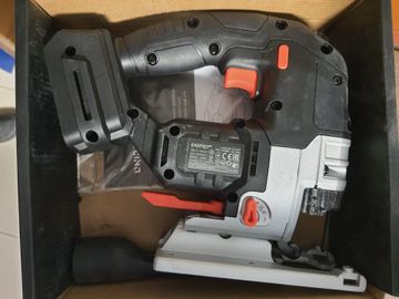 Б/в Електролобзик Dnipro-M djs-200bc ultra + акб вр-240 20v 4ah + зп fc-230 01-200804989