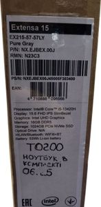 Б/в Ноутбук Acer 15/core i5-13420h ddr5/16gb ddr5/ssd 1000 gb/*інтегрована 01-200765685