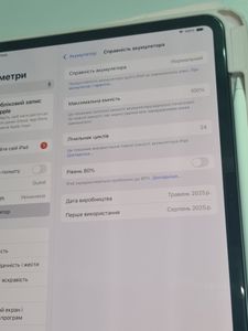 Б/в Планшет Apple ipad pro 11 2024 wi-fi 256gb 01-200814632