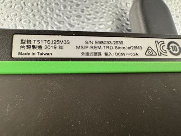 Б/у Жесткий диск Transcend storejet 25m3 1 tb 01-200820604