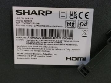 Б/у Телевизор Sharp 32dc2e 01-200825736