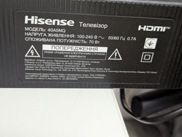 Б/у Телевизор Hisense 40a5nq 01-200835699