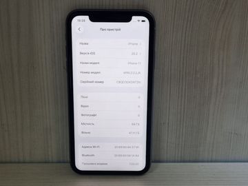 Б/в Мобільний телефон Apple iphone 11 64gb 01-200858405