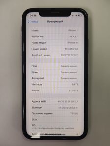 Б/в Мобільний телефон Apple iphone xr 64gb 01-200865927