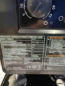 Б/в Теплова гармата Climameister ir 20 t 01-200871270