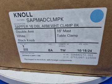 Б/в Настільна підставка для монітора Knollextra double monitor arm 01-200873381