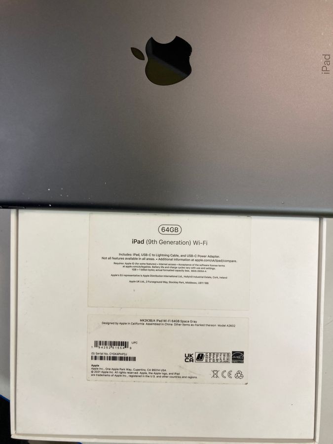 ipad 10.2 2021 wi-fi 64gb