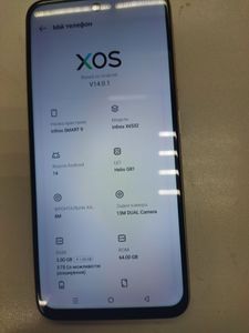 Б/в Мобільний телефон Infinix smart 9 3/64gb 01-200875588