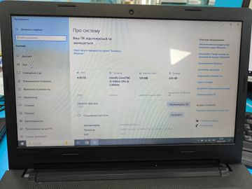Б/в Ноутбук Lenovo 15/core i3 5005u ddr3/4gb ddr3/hdd *відсутній/ssd 240 gb/*інтегрована 01-200883202