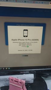 Б/в Мобільний телефон Apple iphone 12 pro 256gb 01-200896415