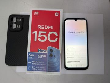 Б/в Мобільний телефон Xiaomi redmi 15c 4g 4/128gb 01-200897376