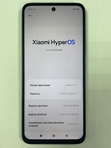 Б/в Мобільний телефон Xiaomi redmi 13 6/128gb 01-200908513