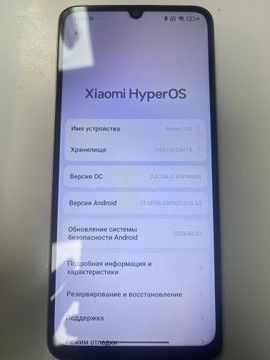 Б/у Мобільний телефон Xiaomi redmi 13c 8/256gb 01-200920544