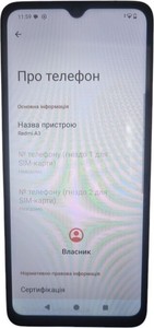 Б/в Мобільний телефон Xiaomi redmi a3 3/64gb 01-200925434