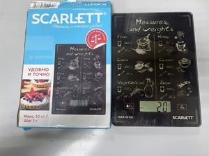 Б/у Весы кухонные Scarlett sc-ks57p64 01-200930476