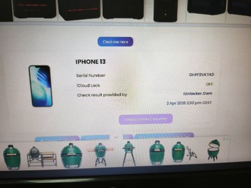 Б/в Мобільний телефон Apple iphone 13 128gb 01-200931970