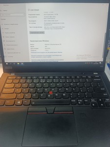 Б/в Ноутбук Lenovo 13/core i5-10210u ddr4/8gb ddr4/ssd 256 gb/*інтегрована 01-200935976