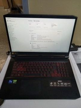 Acer 17/core i7-11600h ddr4/16gb ddr4/ssd 1000 gb/geforce rtx3050ti 4gb