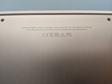 Б/в Ноутбук Apple macbook air a1932 13,3" core i5 1,6ghz/ram8gb/ssd128gb/intel uhd graphics 617 01-200938433