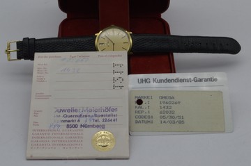 Б/в Годинник Omega ville au750 01-200941923