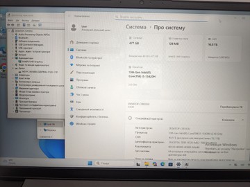 Б/у Ноутбук Lenovo 15/core i5-13420h ddr5/16gb ddr5/ssd 512 gb/*інтегрована 01-200902948
