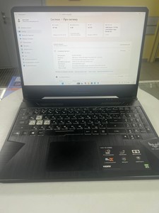 Б/в Ноутбук Asus 15/ryzen 7 3750h ddr4/16gb ddr4/hdd *відсутній/ssd 512 gb/geforce rtx2060 6gb 01-200986584
