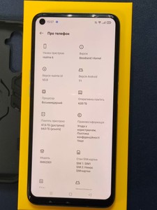 Б/в Мобільний телефон Realme 6 rmx2001 4/64gb 01-200995872