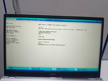 Б/в Ноутбук Acer 13/ryzen 3 5300u ddr4/8gb ddr4/hdd *відсутній/ssd 512 gb/*інтегрована 01-200998849