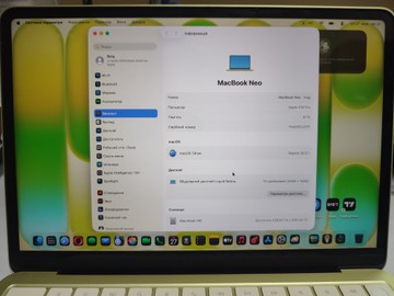 Б/в Ноутбук Apple macbook neo 512gb citrus 01-201001388