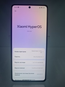 Б/в Мобільний телефон Xiaomi redmi note 12 pro 5g 8/256gb 01-201028512