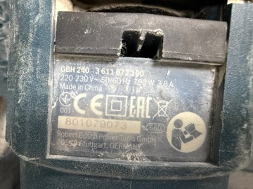 Б/в Перфоратор Bosch gbh 240 01-201035883