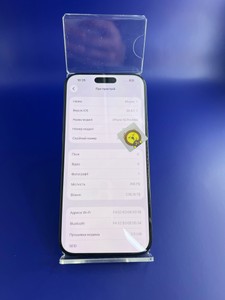Б/в Мобільний телефон Apple iphone 16 pro max 256gb 01-200996051