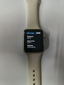 Б/в Смарт-годинник Apple watch 1 gen. 38mm aluminium case a1553 01-201107562