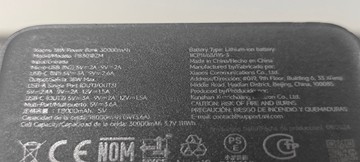 Б/в Повербанк Xiaomi pb3018zm 30000mah 18w bhr9126gl 01-201126997