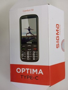 Б/в Мобільний телефон Sigma comfort 50 cf211 optima type-c 01-201166473