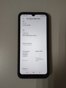Б/в Мобільний телефон Xiaomi redmi 10a 4/64gb 01-201180939