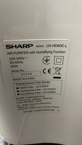 01-200492636: Sharp ua-hd60e-l