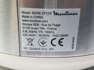 01-200609371: Moulinex soleil ce505a10