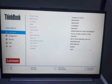 01-200743458: Lenovo 16/core i5-1335u ddr5/16gb ddr5/hdd *відсутній/ssd 1000 gb/*інтегрована