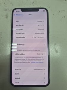 Б/в Мобільний телефон Apple iphone x 64gb 01-200834629