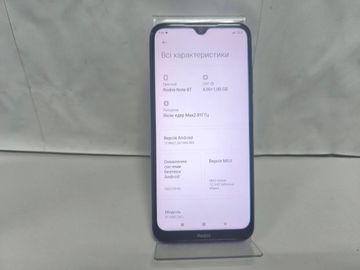 Б/в Мобільний телефон Xiaomi redmi note 8t 4/64gb 01-200842343