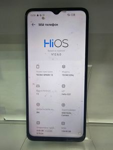 Б/у Мобильный телефон Tecno spark 10 ki5q 8/128gb 01-200853809