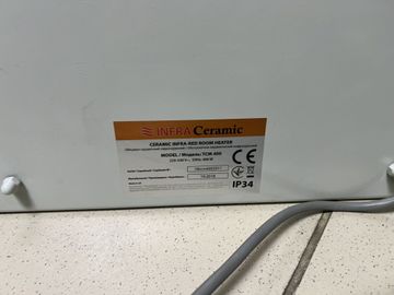 Б/в Обігрівач Infra Ceramic тсм 400 01-200856708