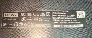 Б/в Ноутбук Lenovo 15/e1 7010 ddr3/2gb ddr3/hdd 500 gb/ssd *відсутній/*інтегрована 01-200895795