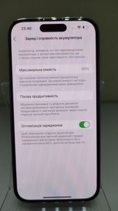 Б/в Мобільний телефон Apple iphone 14 pro 128gb 01-200897389