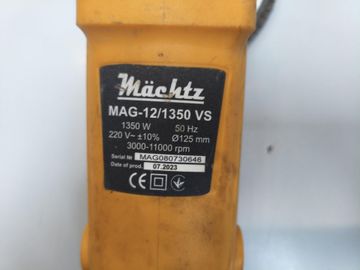 Б/в Кутова шліфмашина M?Chtz mag-12/1350 vs 01-200909106
