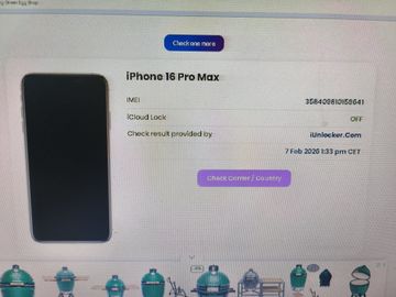 Б/в Мобільний телефон Apple iphone 16 pro max 256gb 01-200923096