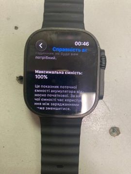Б/в Смарт-годинник Apple watch ultra 2 gps + cellular 49mm titanium case 01-200932474