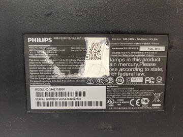 Б/у Монитор Philips 244e1sb 01-200913281